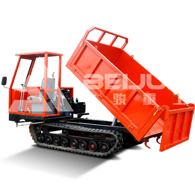 4 Ton Crawler Dumper Truck Weichai Engine Powered For Smooth Material Transportation