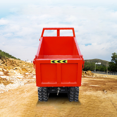 Customizable 2 Tons Crawler Rubber Track Dump Truck