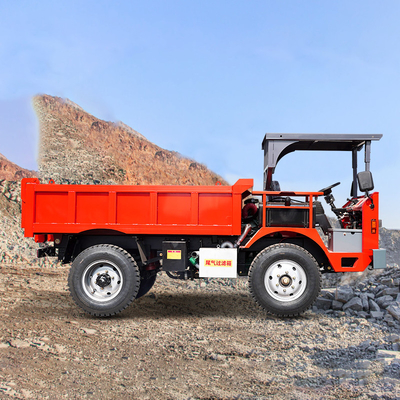 3.5 tonnes de décharges minières souterraines Four Wheel Mining