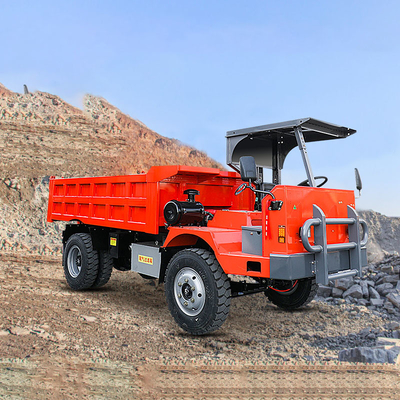 Camion à ordures de 10 tonnes pour l' exploitation minière de minerai de fer