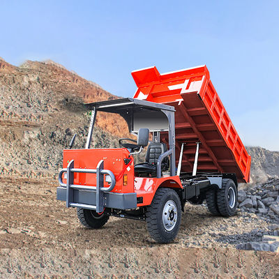 Camion à ordures de 10 tonnes pour l' exploitation minière de minerai de fer