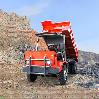 Camion à ordures de 10 tonnes pour l' exploitation minière de minerai de fer