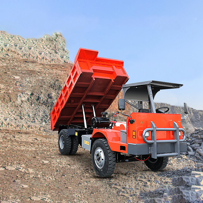 Camion à ordures de 10 tonnes pour l' exploitation minière de minerai de fer