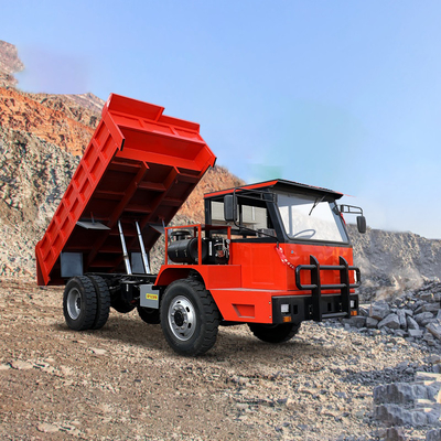 10 tonnes 15 tonnes Capacité articulée YUCHAI 4108 Diesel sous-sol minier camion-déchargeur