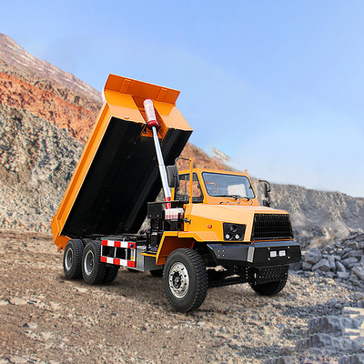 Camion à ordures minières de 25 tonnes avec cabine pour véhicules de transport